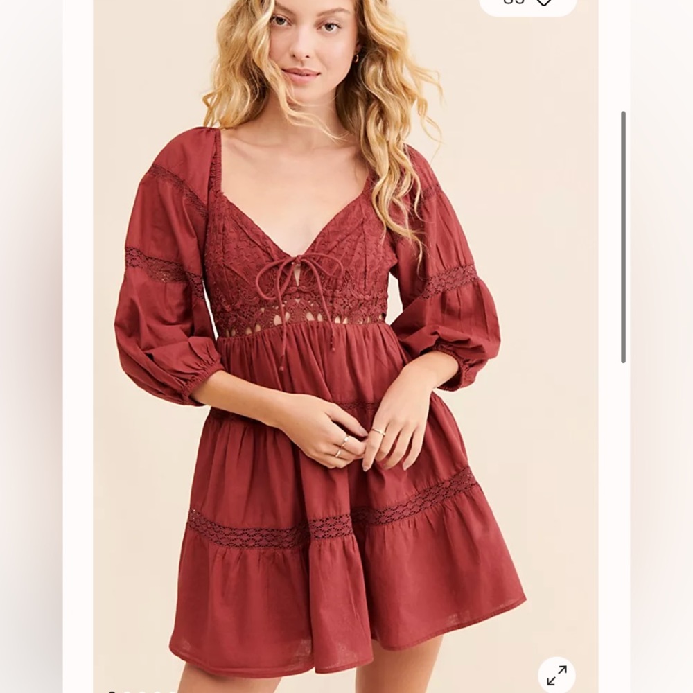 Free people all mine mini dress